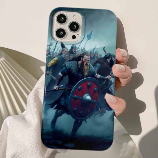Viking Baskılı Silikon Telefon Kılıfı
