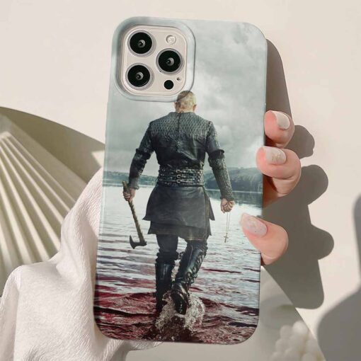 Viking Baskılı Silikon Telefon Kılıfı