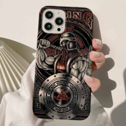 Viking Baskılı Silikon Telefon Kılıfı
