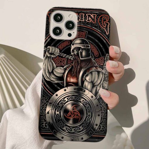 Viking Baskılı Silikon Telefon Kılıfı