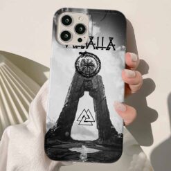 Viking Baskılı Silikon Telefon Kılıfı