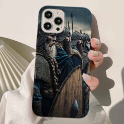 Viking Baskılı Silikon Telefon Kılıfı