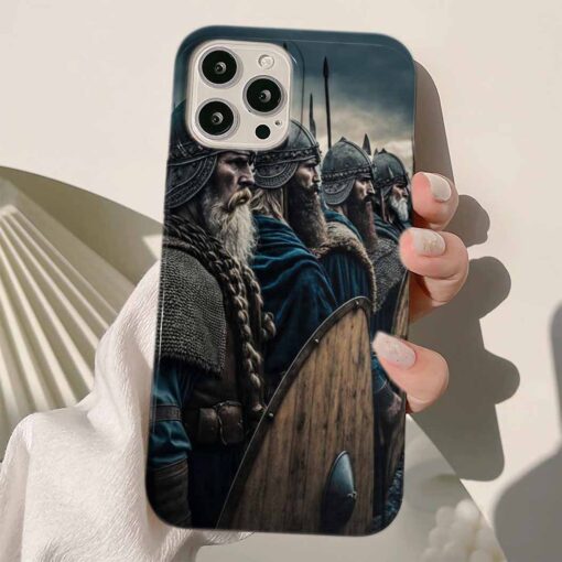 Viking Baskılı Silikon Telefon Kılıfı