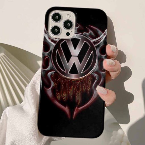 Volksvagen Baskılı Silikon Telefon Kılıfı