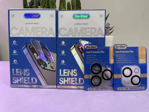 Apple iPhone 14 Pro Lens Shield Kamera Lens Koruyucu - Görsel 4