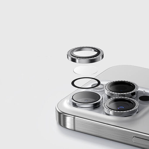 Apple iPhone 15 Plus Casebang Gem Kamera Lens Koruyucu - Görsel 3