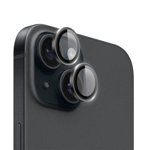 Apple iPhone 15 Plus PVD Lens Guard Metal Kamera Lens Koruyucu - Görsel 6