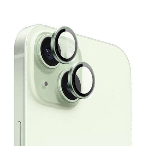 Apple iPhone 15 Plus PVD Lens Guard Metal Kamera Lens Koruyucu - Görsel 7