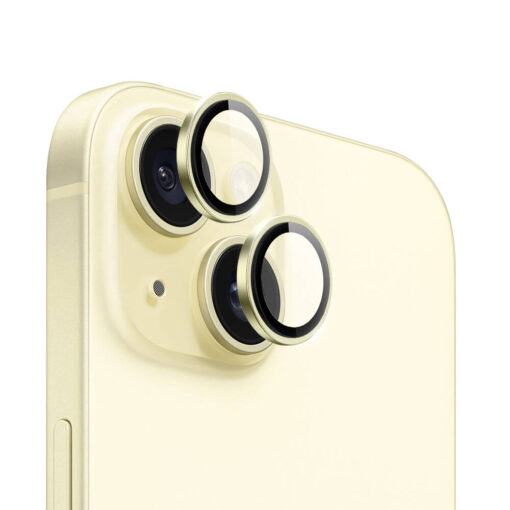 Apple iPhone 15 Plus PVD Lens Guard Metal Kamera Lens Koruyucu - Görsel 9