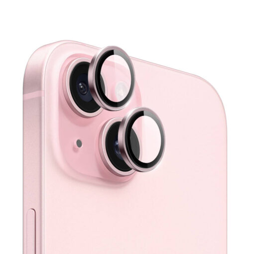 Apple iPhone 15 Plus PVD Lens Guard Metal Kamera Lens Koruyucu - Görsel 8