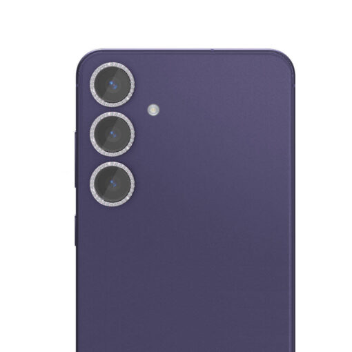 Galaxy S24 Plus Diamond Kamera Lens Koruyucu Cam Filmi - Görsel 3
