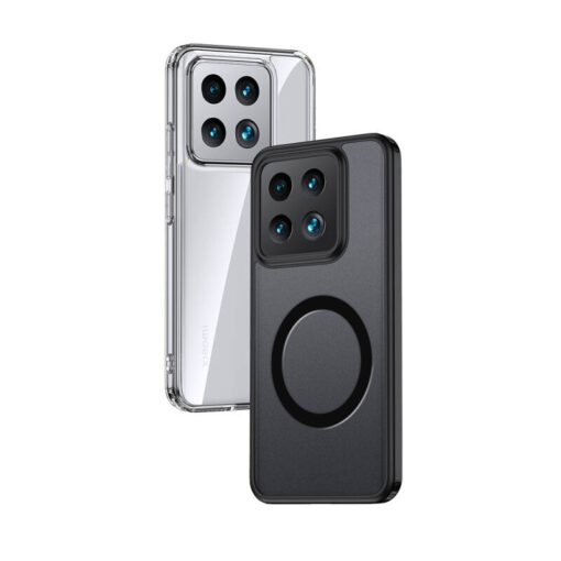 Xiaomi Mi 14 Kılıf Sert PC Arka Yüzey Wireless Şarj Özellikli Zore Flet Magsafe Kapak - Görsel 5