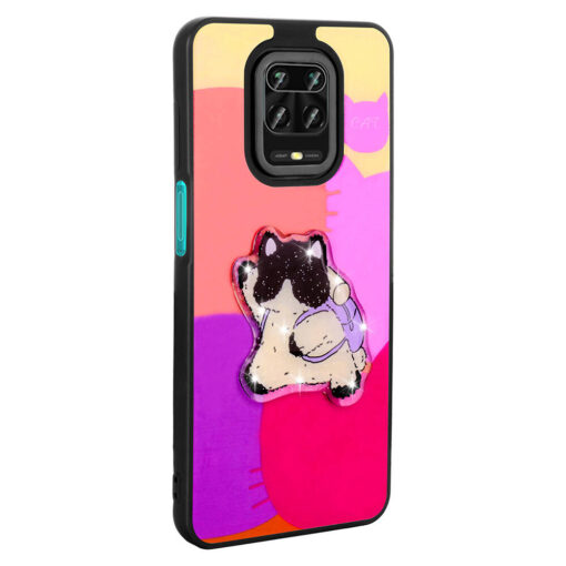 Xiaomi Redmi Note 9S Kılıf Parlayan Kabartmalı İkonik Figürlü Zore Amas Silikon Kapak - Görsel 3