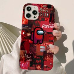 Among Us Baskılı Silikon Telefon Kılıfı