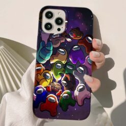 Among Us Baskılı Silikon Telefon Kılıfı