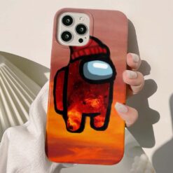 Among Us Baskılı Silikon Telefon Kılıfı