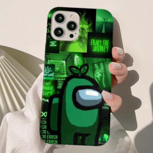 Among Us Baskılı Silikon Telefon Kılıfı