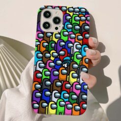 Among Us Baskılı Silikon Telefon Kılıfı