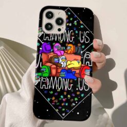Among Us Baskılı Silikon Telefon Kılıfı