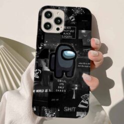 Among Us Baskılı Silikon Telefon Kılıfı
