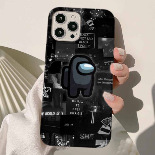 Among Us Baskılı Silikon Telefon Kılıfı