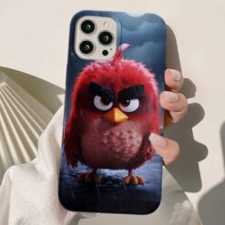 Angry Birds  Baskılı Silikon Telefon Kılıfı