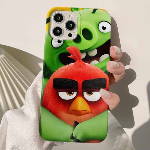 Angry Birds  Baskılı Silikon Telefon Kılıfı