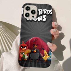 Angry Birds  Baskılı Silikon Telefon Kılıfı