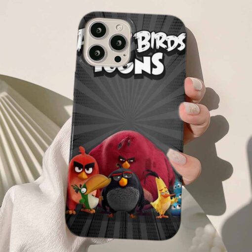 Angry Birds  Baskılı Silikon Telefon Kılıfı