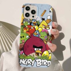 Angry Birds  Baskılı Silikon Telefon Kılıfı