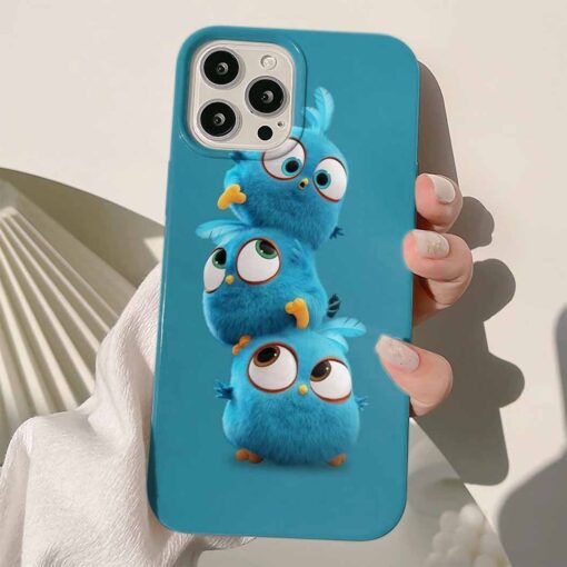 Angry Birds  Baskılı Silikon Telefon Kılıfı
