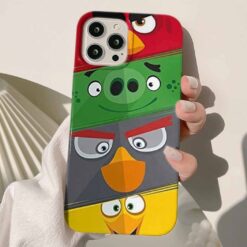 Angry Birds  Baskılı Silikon Telefon Kılıfı