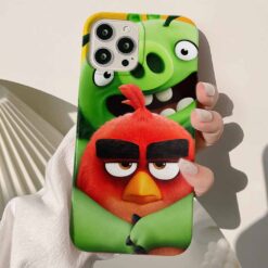 Angry Birds  Baskılı Silikon Telefon Kılıfı