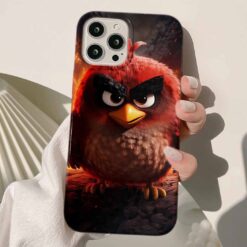 Angry Birds  Baskılı Silikon Telefon Kılıfı