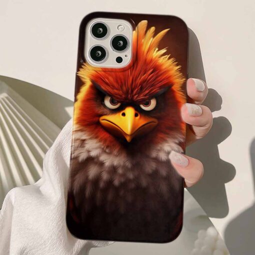Angry Birds  Baskılı Silikon Telefon Kılıfı