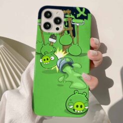 Angry Birds  Baskılı Silikon Telefon Kılıfı