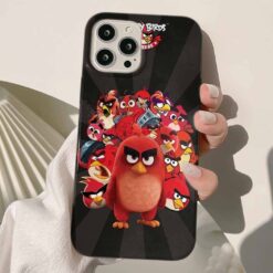 Angry Birds  Baskılı Silikon Telefon Kılıfı