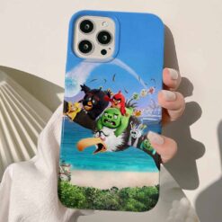 Angry Birds  Baskılı Silikon Telefon Kılıfı