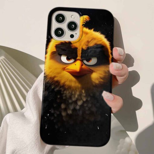 Angry Birds  Baskılı Silikon Telefon Kılıfı