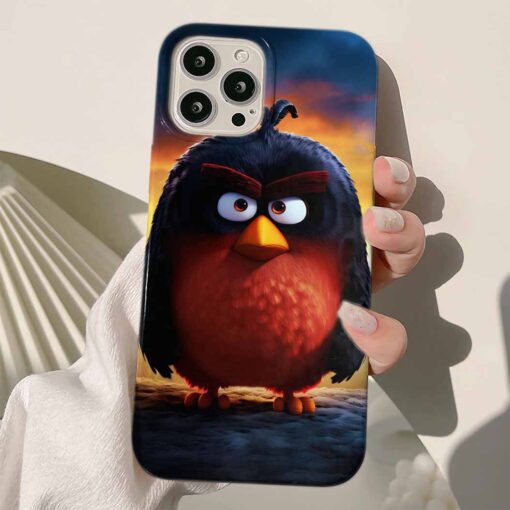 Angry Birds  Baskılı Silikon Telefon Kılıfı