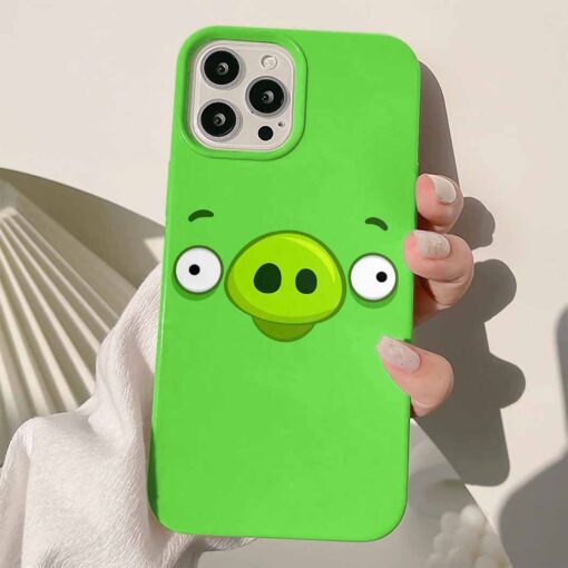 Angry Birds  Baskılı Silikon Telefon Kılıfı