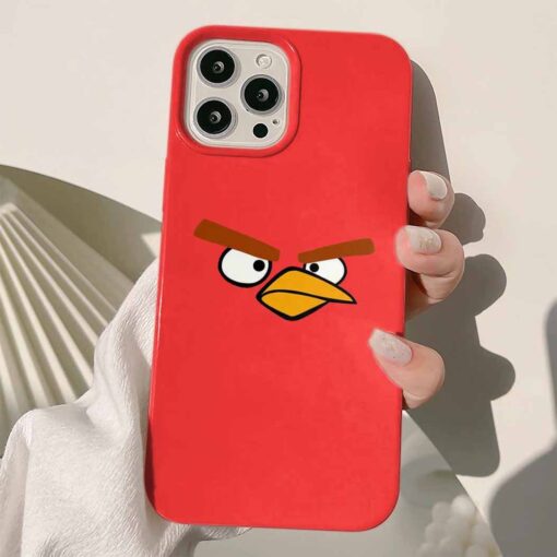 Angry Birds  Baskılı Silikon Telefon Kılıfı