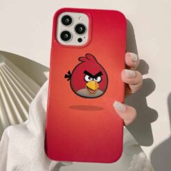 Angry Birds  Baskılı Silikon Telefon Kılıfı
