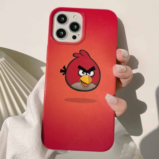 Angry Birds  Baskılı Silikon Telefon Kılıfı