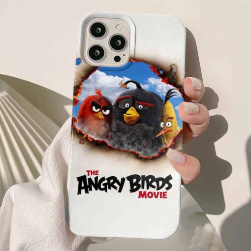 Angry Birds  Baskılı Silikon Telefon Kılıfı