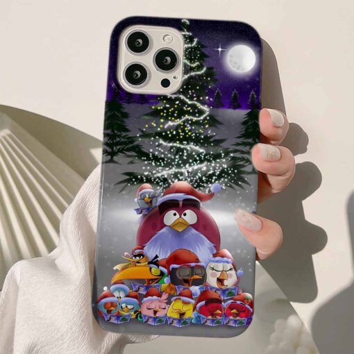 Angry Birds  Baskılı Silikon Telefon Kılıfı