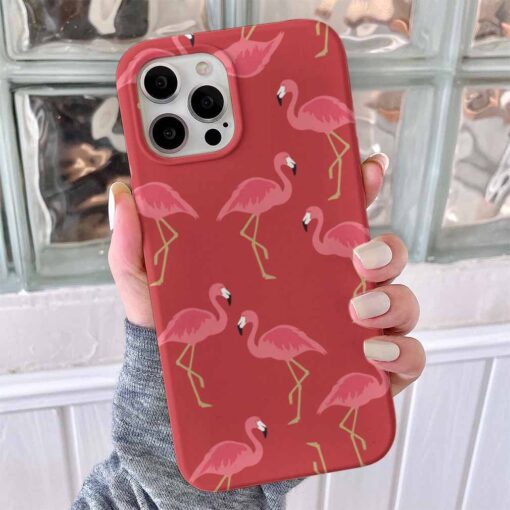 Flamingo Baskılı Telefon Kılıfı