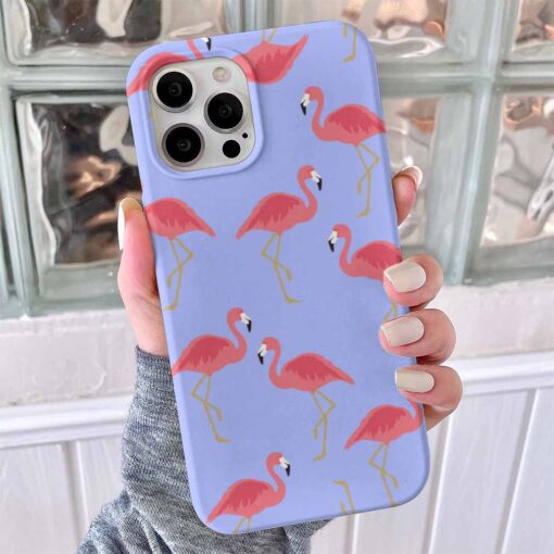 Flamingo Baskılı Telefon Kılıfı - Görsel 4