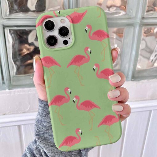 Flamingo Baskılı Telefon Kılıfı - Görsel 8