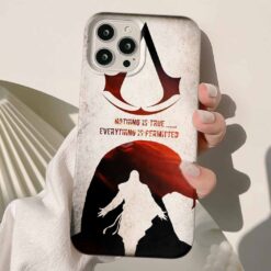 Assassin's Creed  Baskılı Silikon Telefon Kılıfı